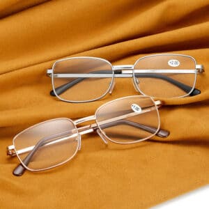 Lunettes de presbytie avec monture en résine à la mode pour hommes et femmes