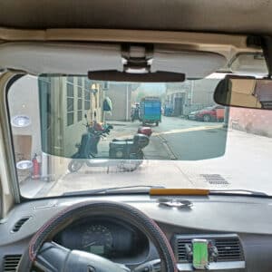 Pare-soleil de voiture anti-reflet et anti-éblouissment jour/nuit. Pare-soleil ajustable
