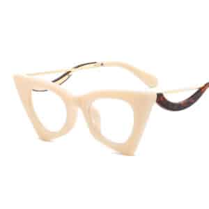 Lunettes simples en forme d’œil de chat à la mode pour femmes