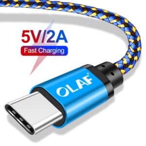 3 mètres. Long câble de charge rapide de téléphone portable Android USB