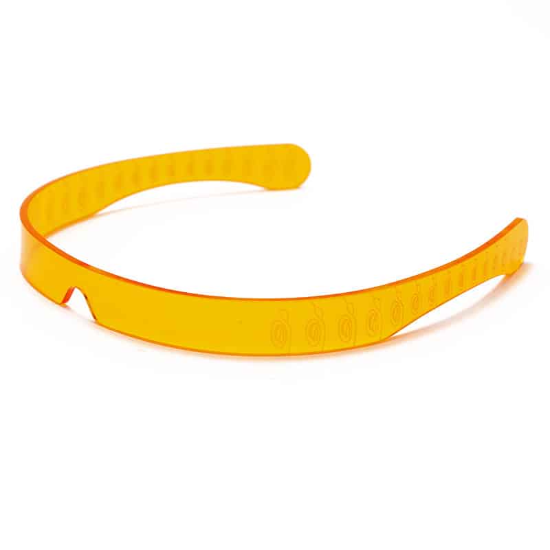 Lunettes de soleil punk à monture transparente sans contour pour hommes et femmes – Image 6