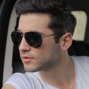 Lunettes de soleil polarisées pour hommes