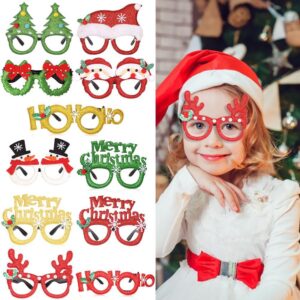 Lunettes de dessin animé mignonnes. Lunettes festives à paillettes à la mode pour hommes et femmes