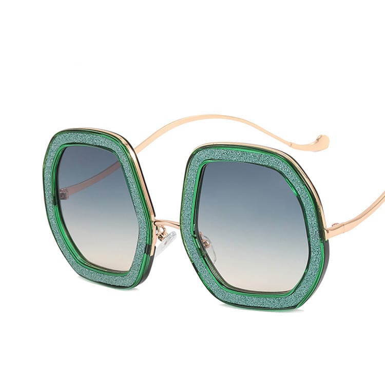 Lunettes concaves polygonales à la mode pour femmes – Image 2