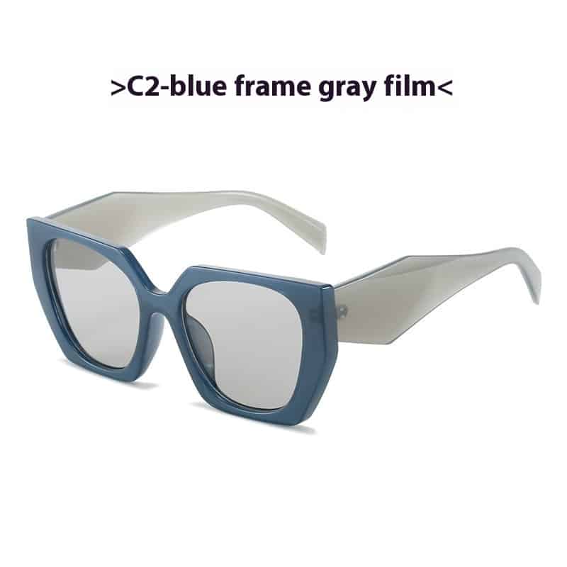 Lunettes de soleil rétro à grande bordure à la mode pour femmes – Image 5