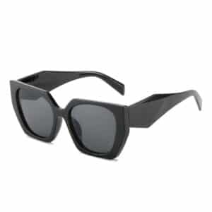 Lunettes de soleil rétro à grande bordure à la mode pour femmes