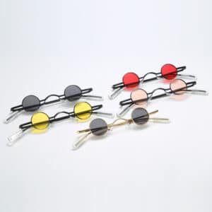 Lunettes de soleil rétro à monture tendance pour hommes et femmes