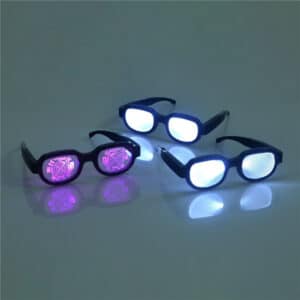 Lunettes de soleil à LED de multi-couleurs