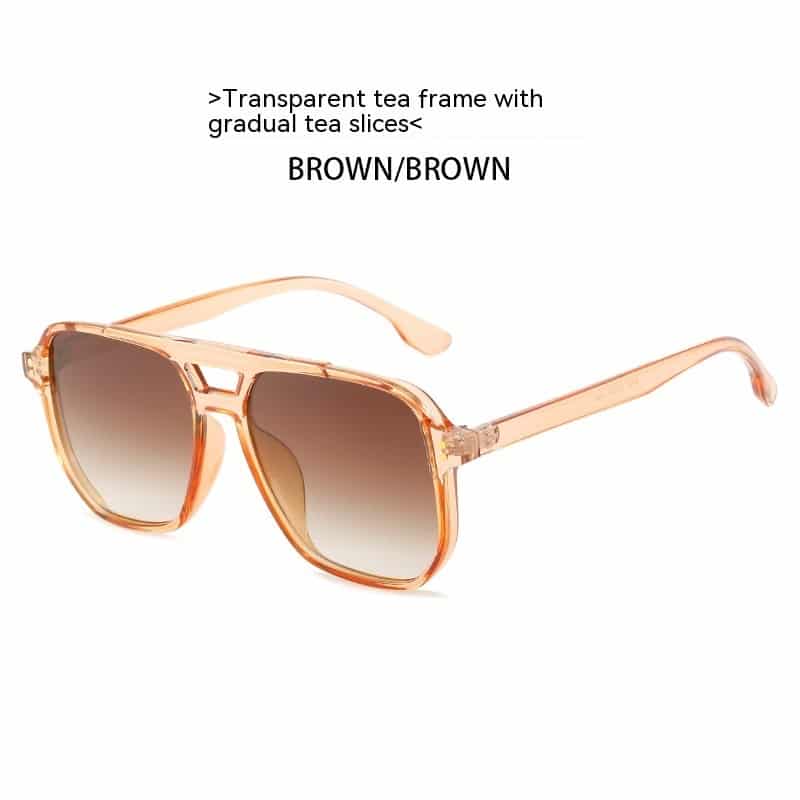 Lunettes de soleil à grande jante à la mode pour femmes – Image 6