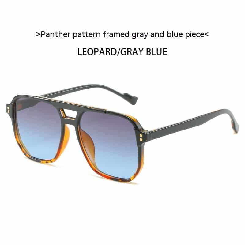 Lunettes de soleil à grande jante à la mode pour femmes – Image 9