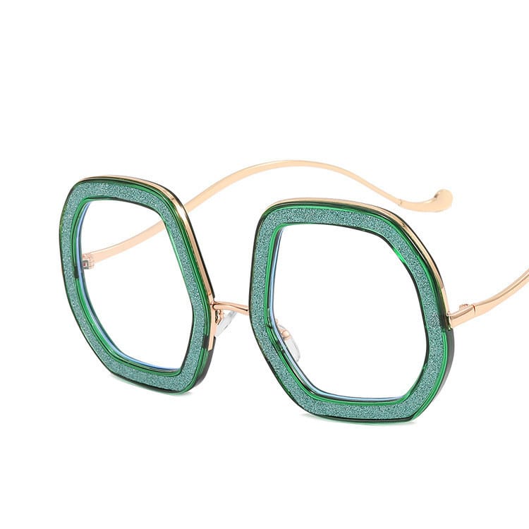 Lunettes concaves polygonales à la mode pour femmes – Image 7
