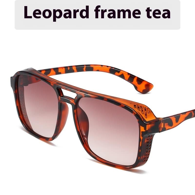 Lunettes de soleil à double faisceaux à la pour hommes – Image 2