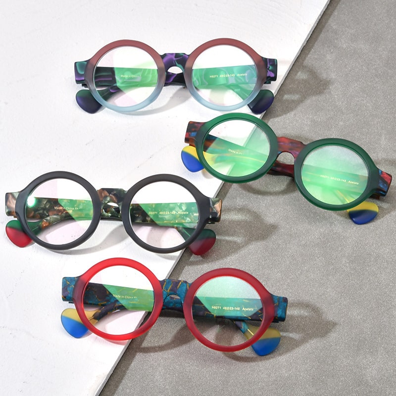 Lunettes à cadre plat à la mode pour hommes et femmes