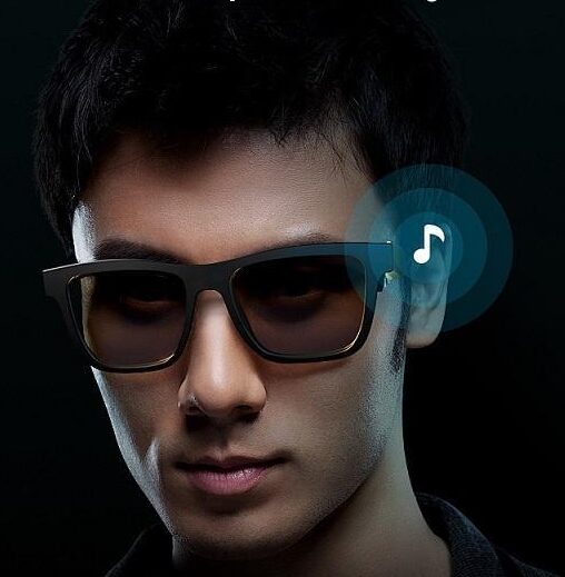Lunettes de soleil intelligentes à casque Bluetooth