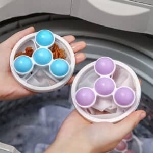 Boule pour machine à laver. Filtre à peluches, pochette, épilation. Attrapeur de peluches, capteurs de flotteurs, accessoires de balle de nettoyage de linges, filtre à flotteur