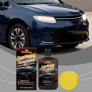 Peinture de retouche de voiture. Réparateur de rayures de voiture. Produit efficace