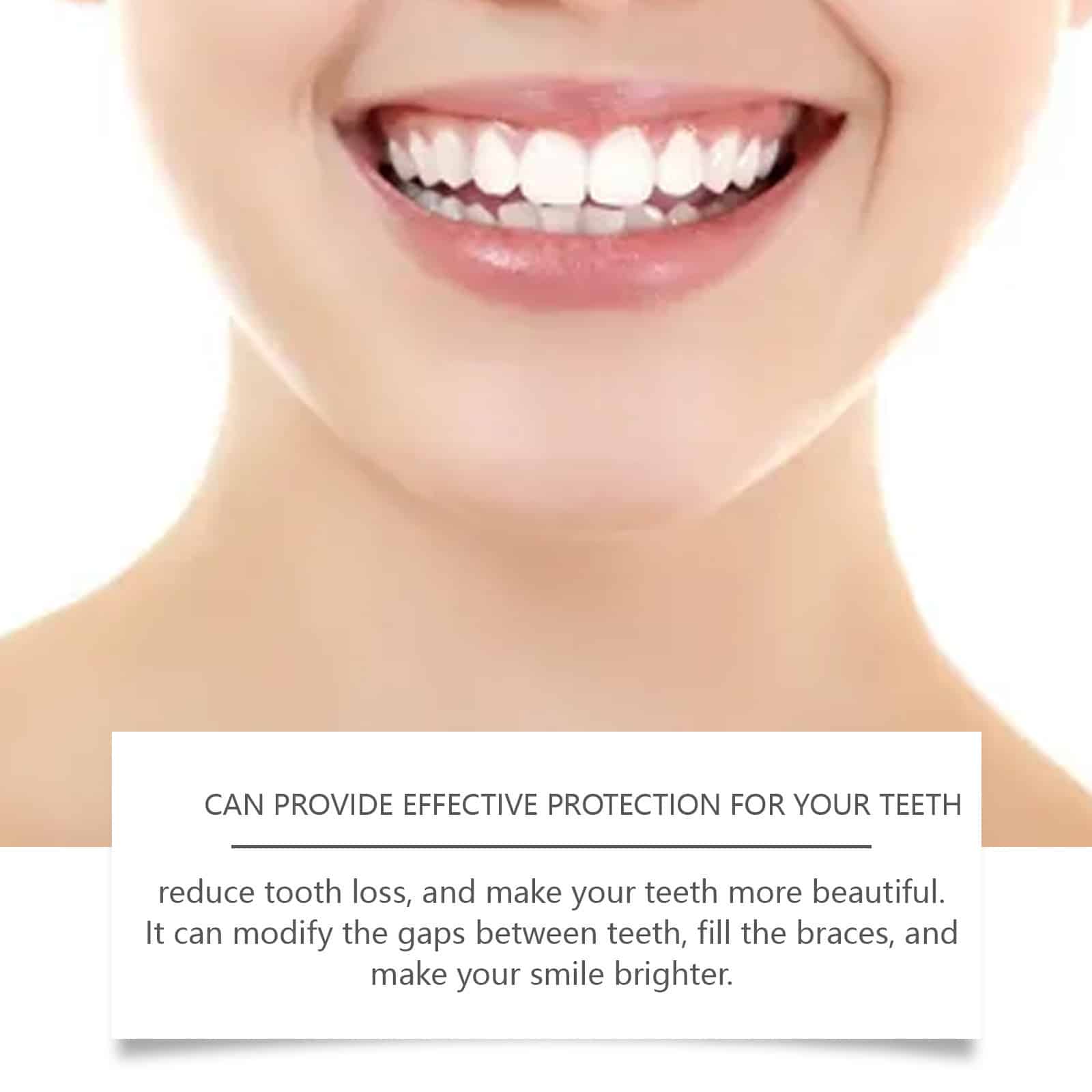 Dentier. Prothèses dentaires inférieures et supérieures ajustables pour femmes et hommes – Image 2