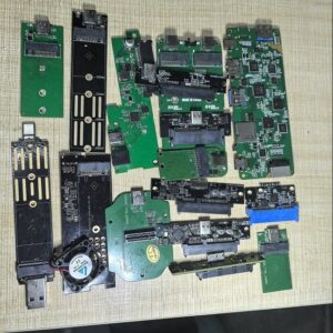 Adaptateur de lecteur à semi-conducteurs externe à double protocole double NBFFPCIe M2 NVMe vers USB 31 Type C pour carte mère 5G1020G