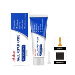 Colle pour réparer les fissures du mur à la maison. Colle de rebouchage pour les murs. Kit de réparation murale