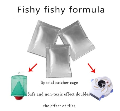 Appât pour mouches en poudre de farine de poisson – Image 2