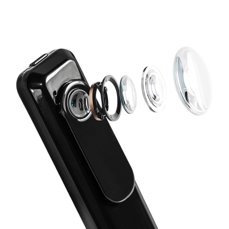 Stylo caméra enregistreur vidéo. Appareil photo 1080P HD. Réduction de bruit. Stylo USB noir – Image 3