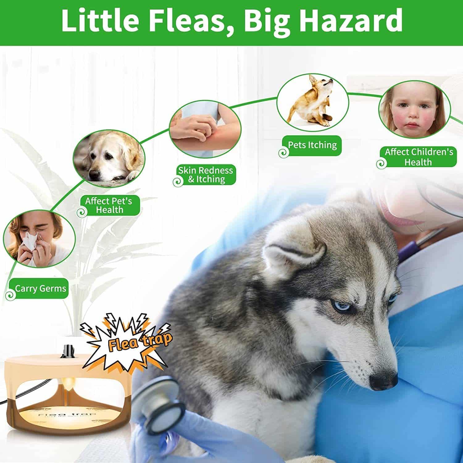 Piège à puces et à tiques domestique simple et créatif pour animaux de compagnie – Image 3