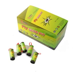 Pack de 4 rouleaux collants anti-mouches ultra-efficaces résistants