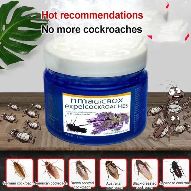 Lot de 1 et 5 boîtes magiques anti-cafards ultra-efficaces pour la maison. Répulsifs contre les moustiques et les parasites – Image 7