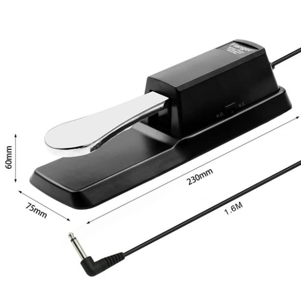 Pédale universelle de sustain pour piano électronique et piano électrique – Image 3