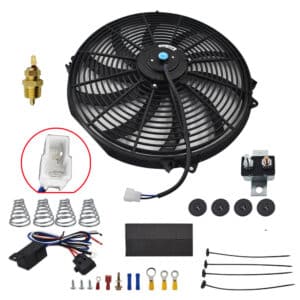 Ventilateur électronique universel de refroidissement du radiateur modifié par voiture