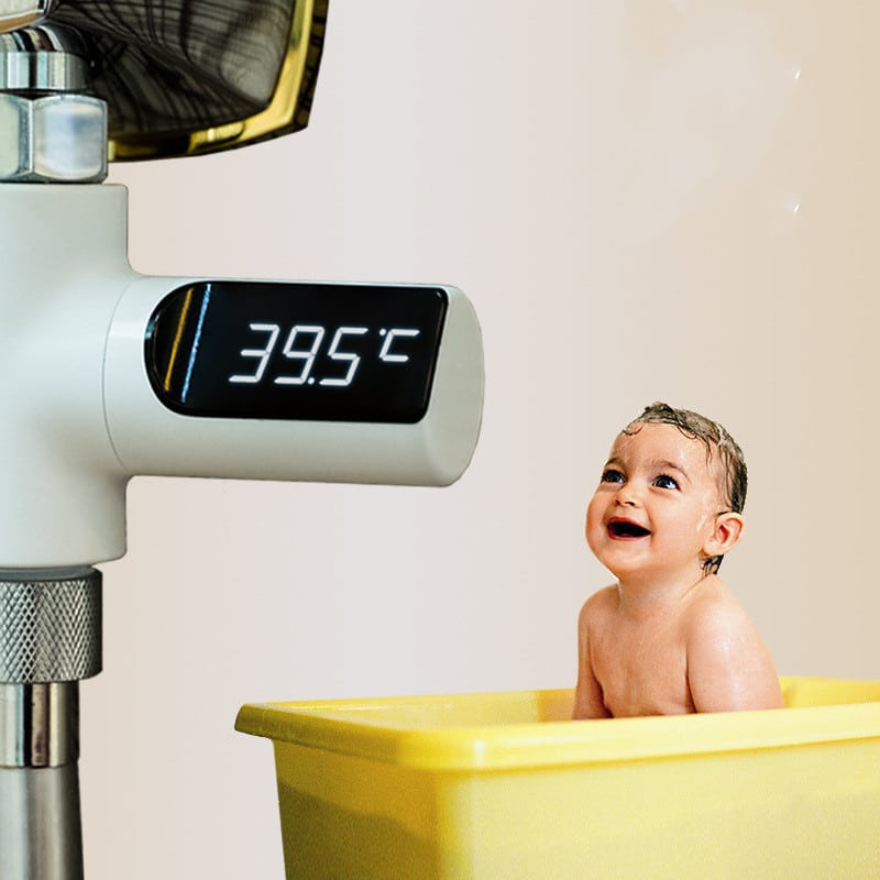 Mitigeur thermostatique de sécurité pour baignoire. Système anti-brûlure pour bébé