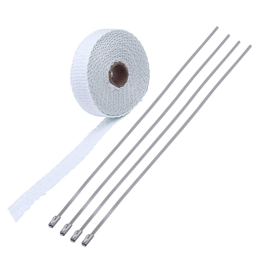 Bande d’isolation modifiée pour voiture, isolant les tuyaux d’échappement de moto en coton – Image 6