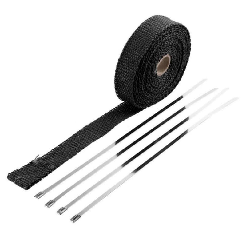 Bande d’isolation modifiée pour voiture, isolant les tuyaux d’échappement de moto en coton – Image 7