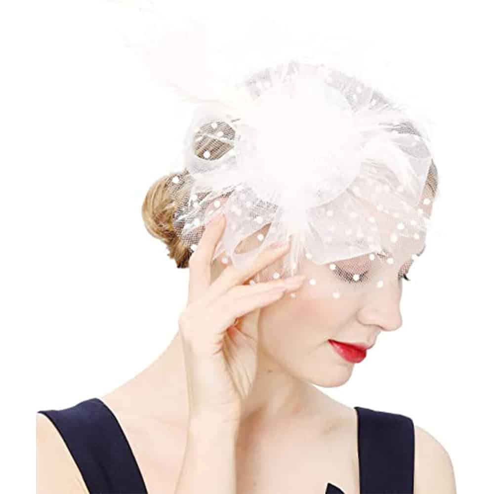Chapeau de cérémonie et de mariage élégant pour femmes – Image 7