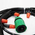 Kit d'arrosage automatique de jardin par brumisation avec 10 à 30m de tuyau et 10 à 20 buses de pulvérisation réglables – Image 8