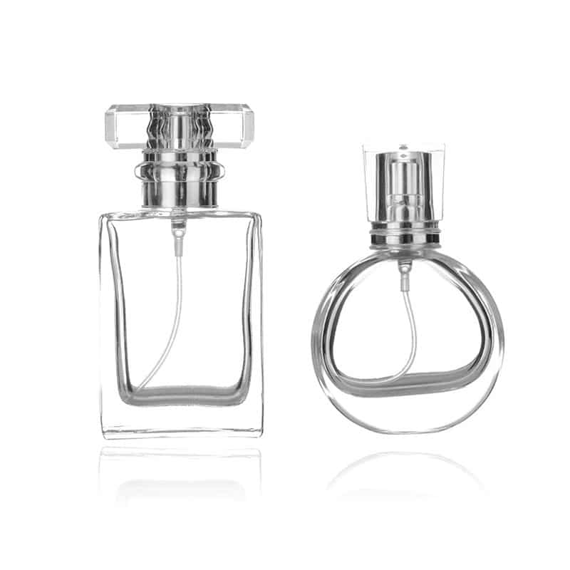 Bouteille de parfum vide en verre, vaporisateur rechargeable et portable – Image 7