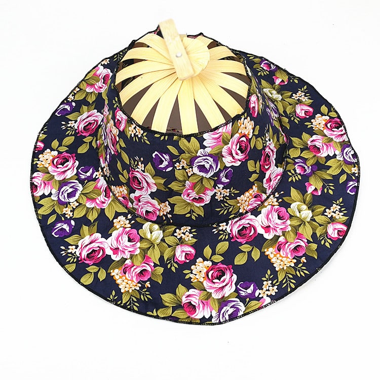 Chapeau éventail pliable et portable pour femmes – Image 7