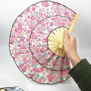 Chapeau éventail pliable et portable pour femmes