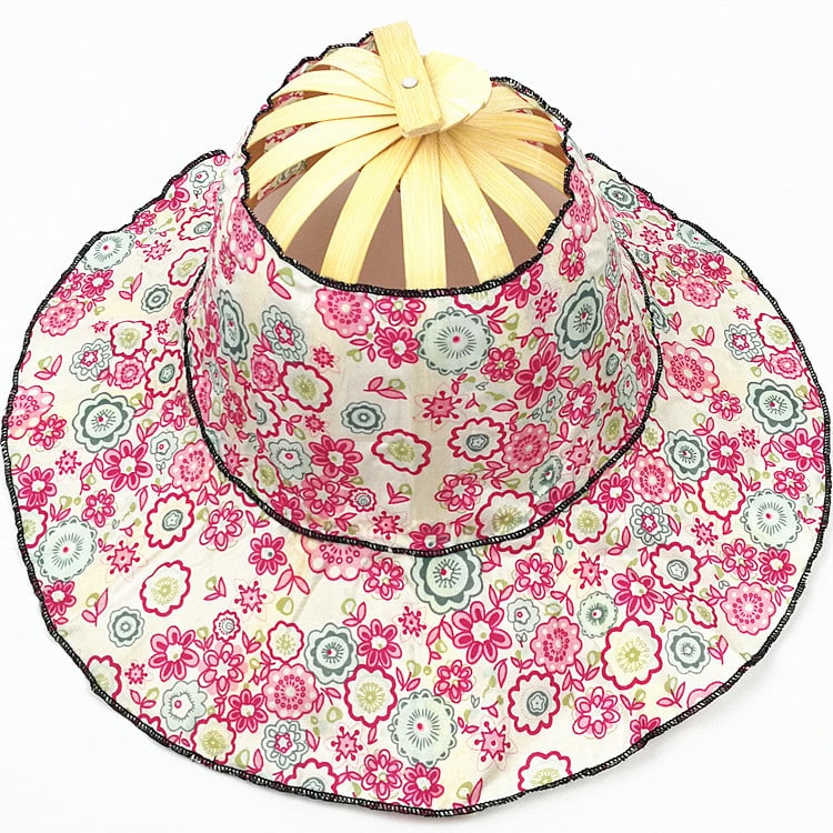 Chapeau éventail pliable et portable pour femmes – Image 3