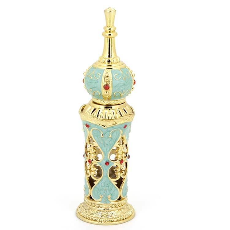 Flacon vide d’huiles essentielles en métal de 12 ml, rechargeable. Flacon de parfum décoration cadeaux – Image 7