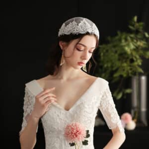 Chapeau de cérémonie et de mariage élégant pour femmes