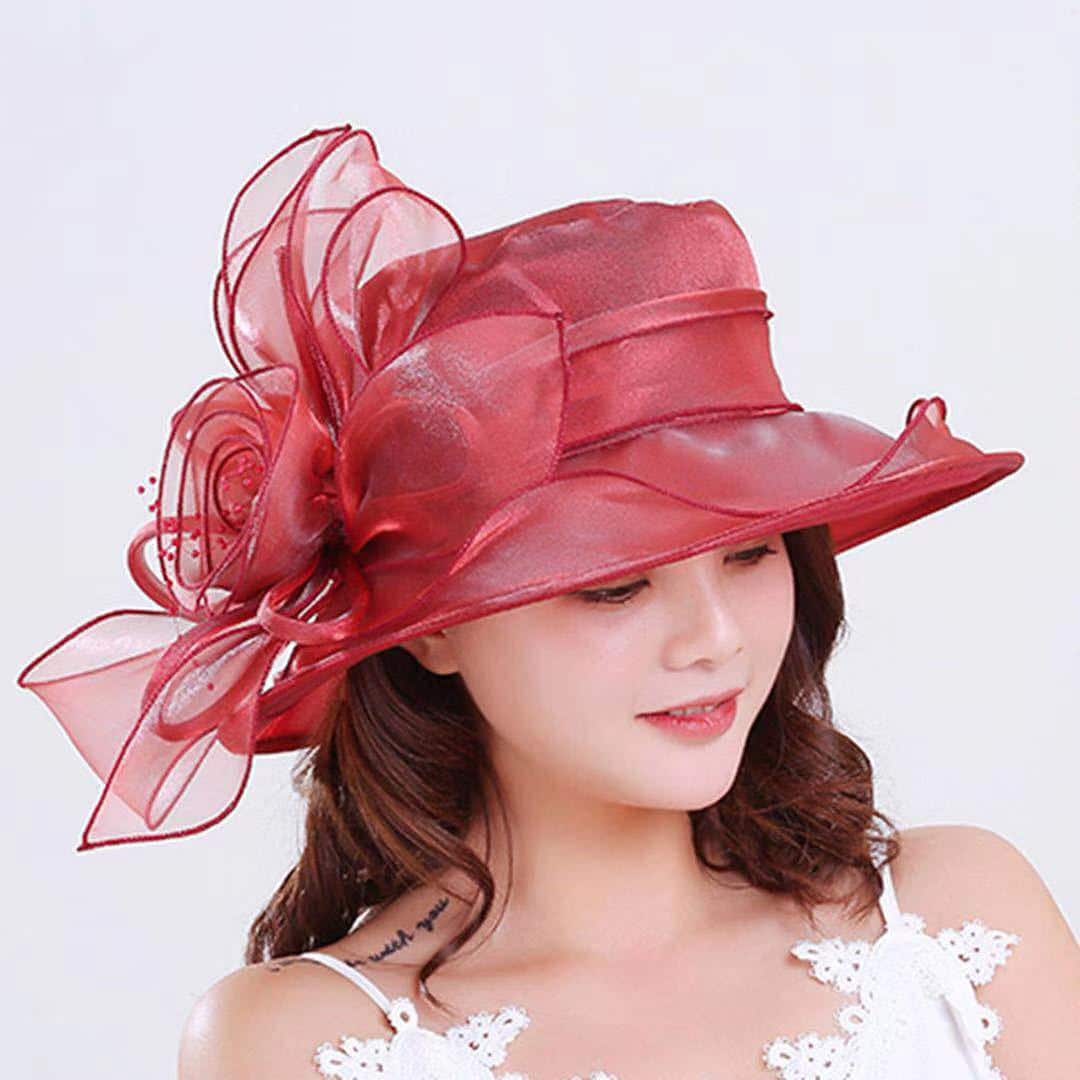 Chapeau de cérémonie et de mariage élégant pour femmes – Image 6