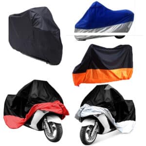 Couverture de moto. Housse de protection contre la saleté, la poussière et la pluie