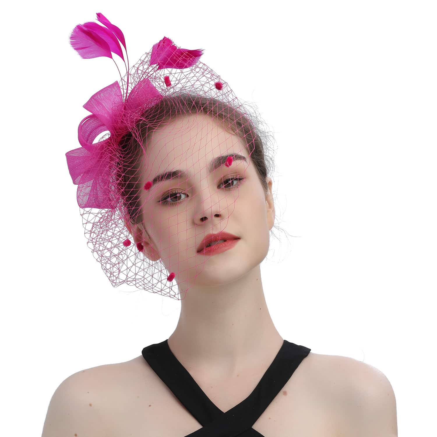 Chapeau de cérémonie et de mariage élégant pour femmes – Image 6