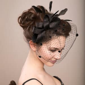 Chapeau de cérémonie et de mariage élégant pour femmes