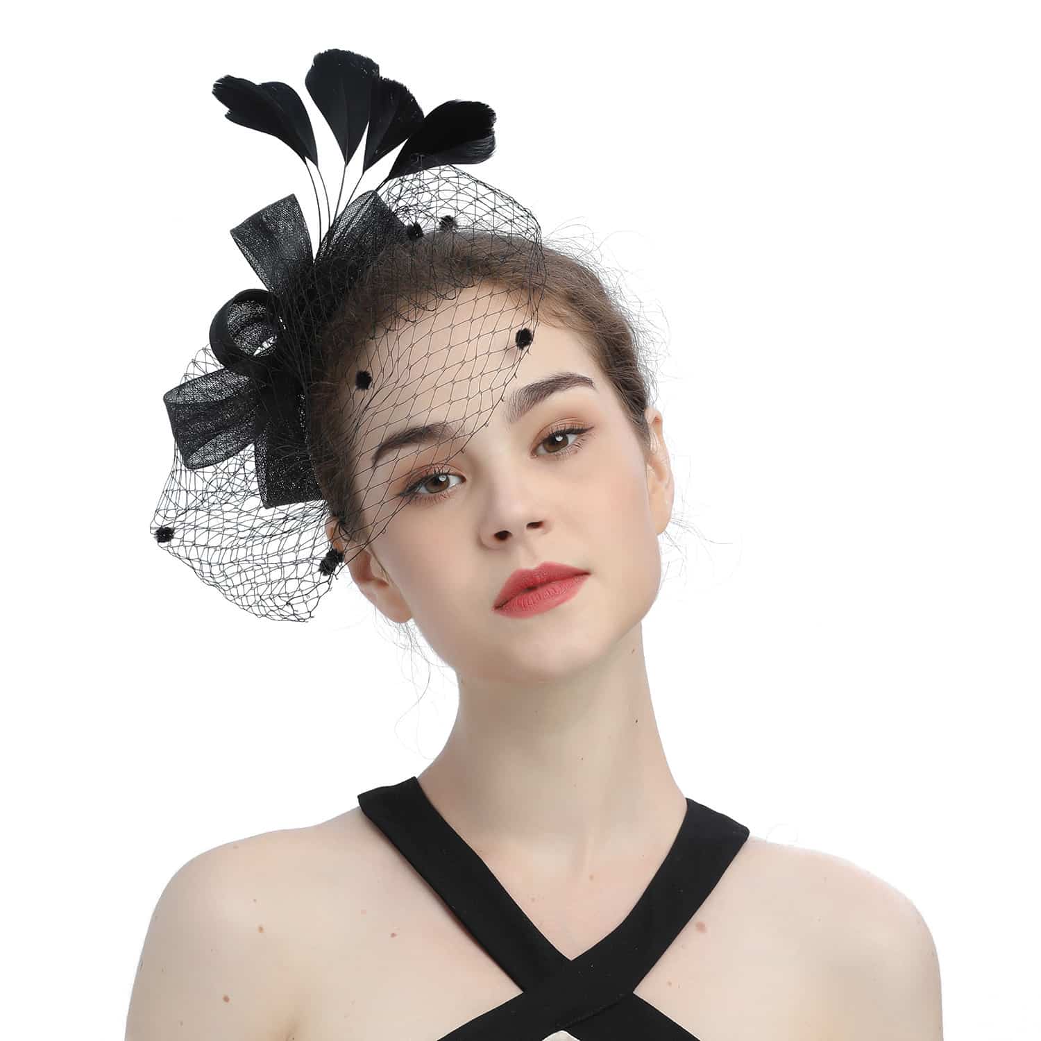 Chapeau de cérémonie et de mariage élégant pour femmes – Image 4