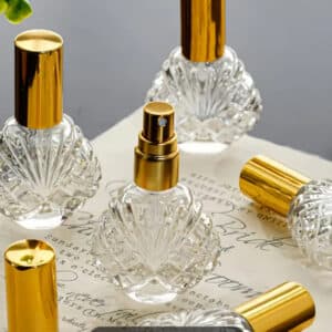 Lot de 1 et 12 flacons de parfum vides en verre de 15 ml avec bouchons à vis. Bouteilles de recharge de parfum