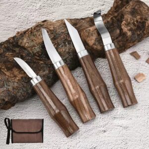 Lot de 7 outils de sculpture sur bois. Kit de précison