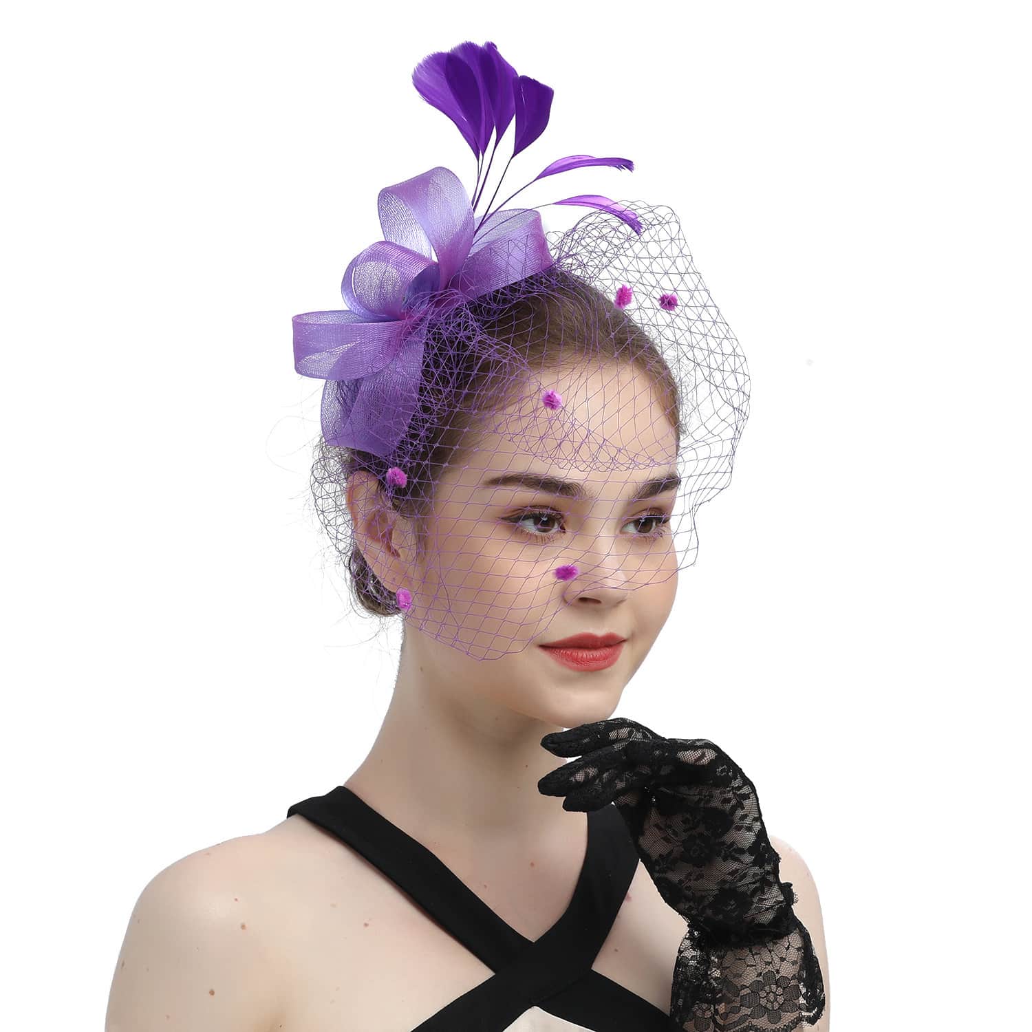 Chapeau de cérémonie et de mariage élégant pour femmes – Image 2