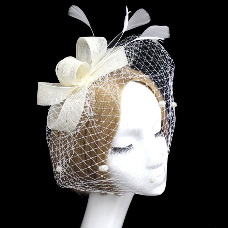 Chapeau de cérémonie et de mariage élégant pour femmes – Image 10